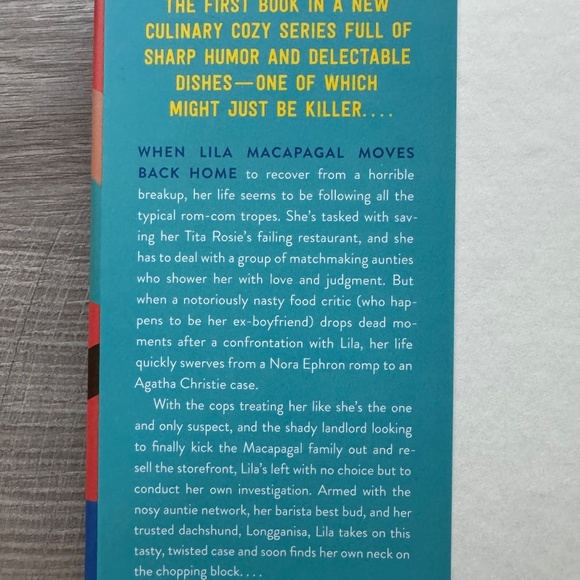 Arsenic and Adobo by Mia P. Manansala Hardcover Book - Picture 2 of 2